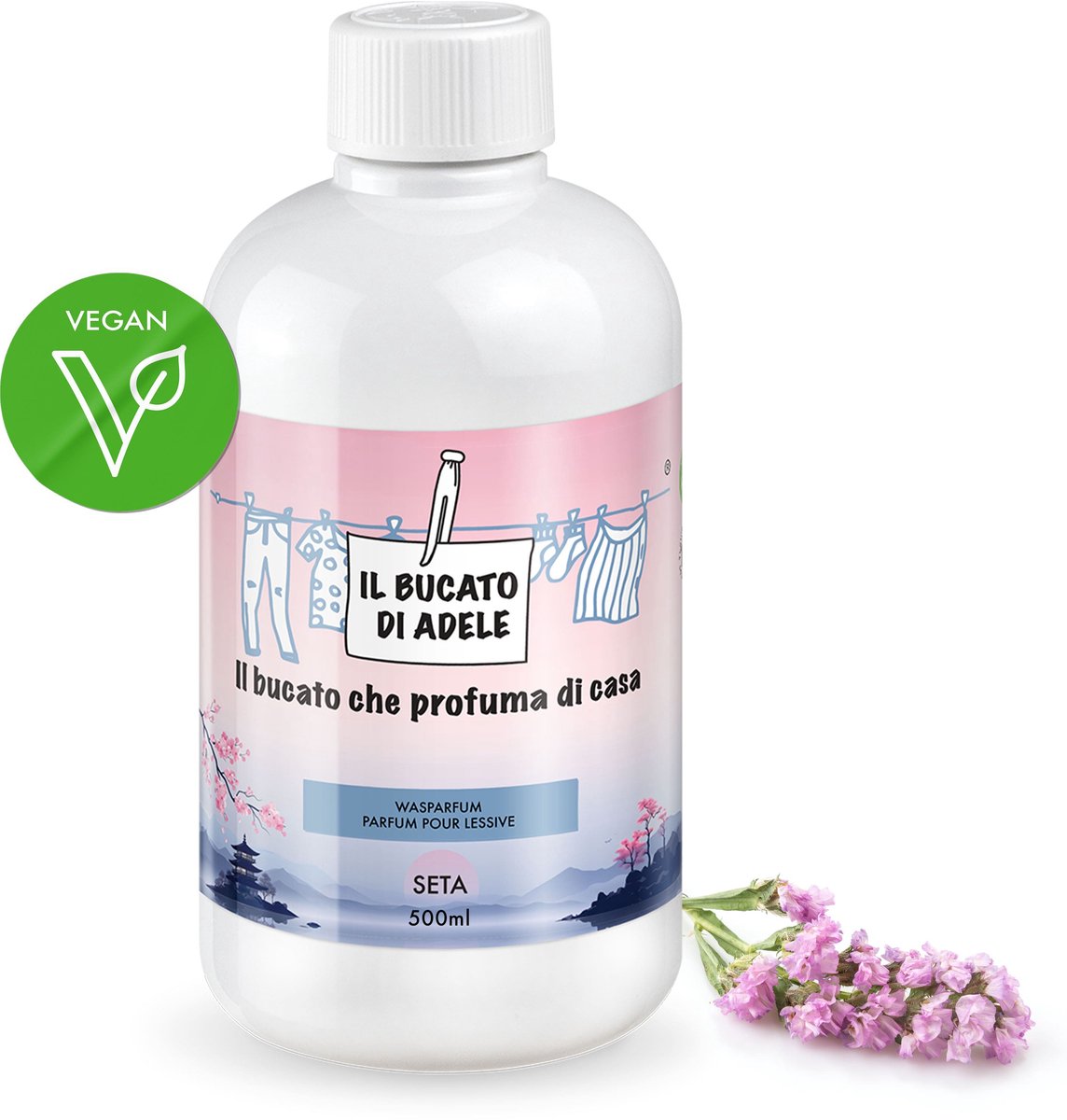 Goedkoopste Il Bucato di Adele Wasparfum - Italiaanse Was Parfum - Seta 500ml