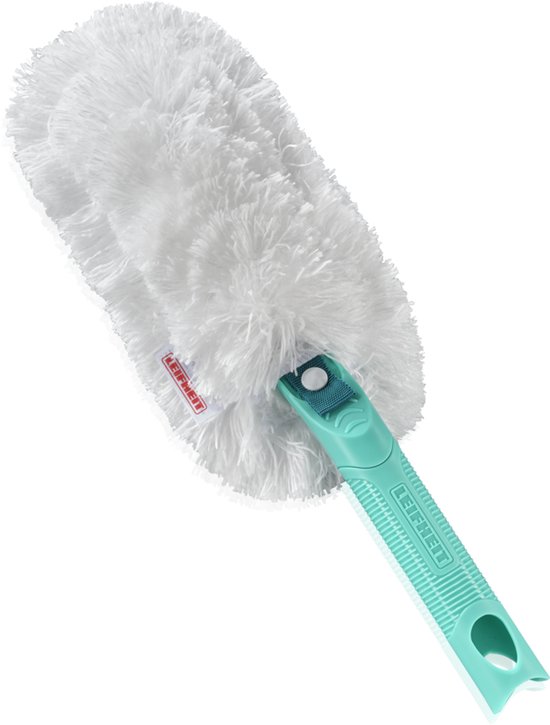 Leifheit Superduster plumeau - wasbaar - 38 cm - flexibel - click system