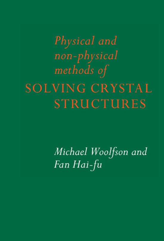 Physical and Non-Physical Methods of Solving Crystal Structures