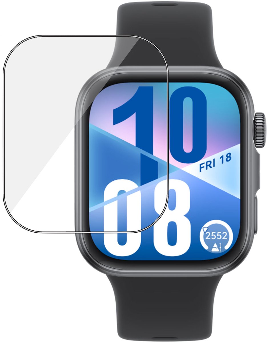 Screenprotector geschikt voor Huawei Watch Fit 4 - Folie Screen Protector
