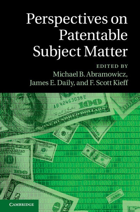 Perspectives on Patentable Subject Matter - cover