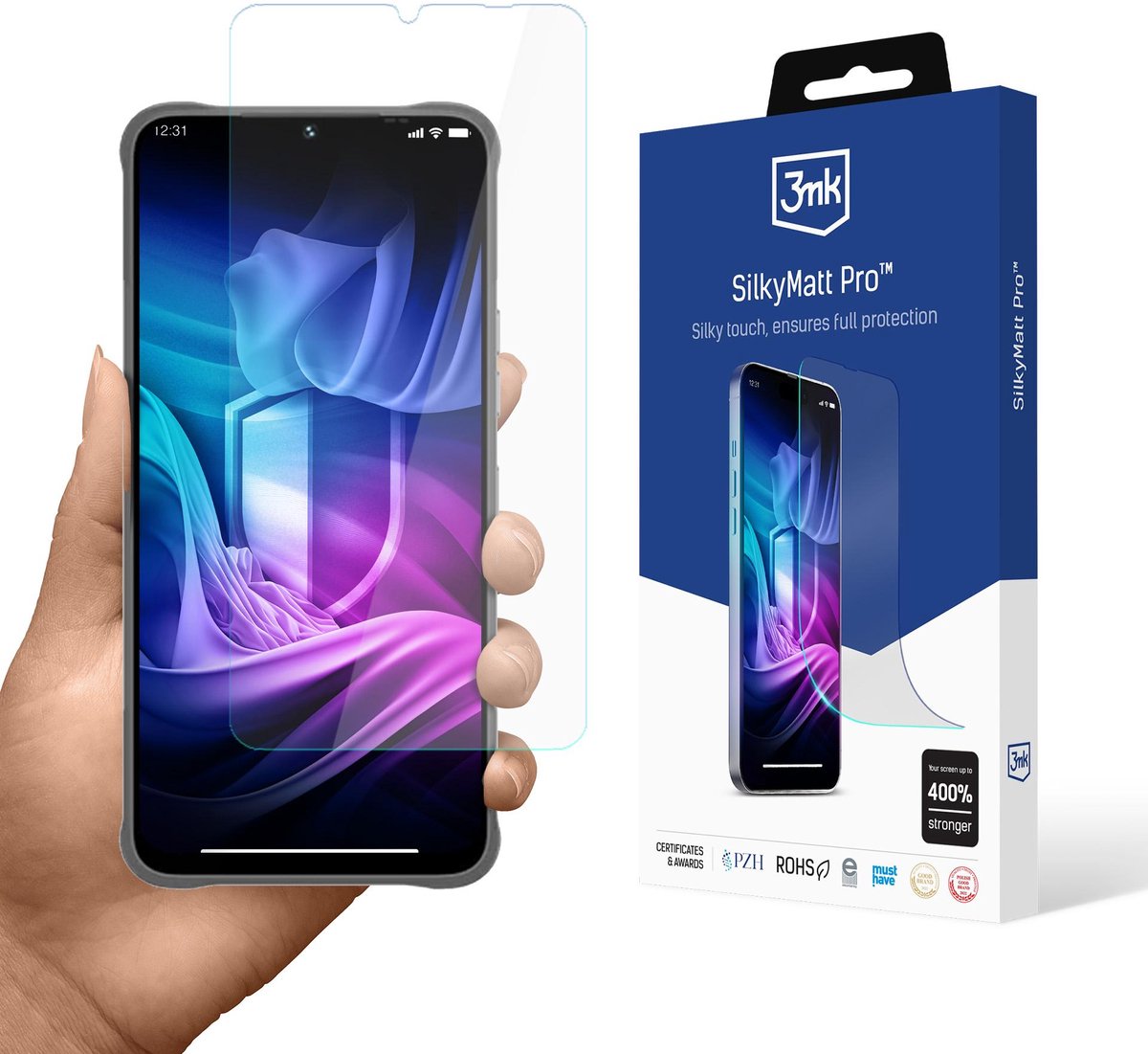 3Mk Gehard Glas Voor Oneplus Myphone Hammer Blade Va 5G Bescherming Mat Pro