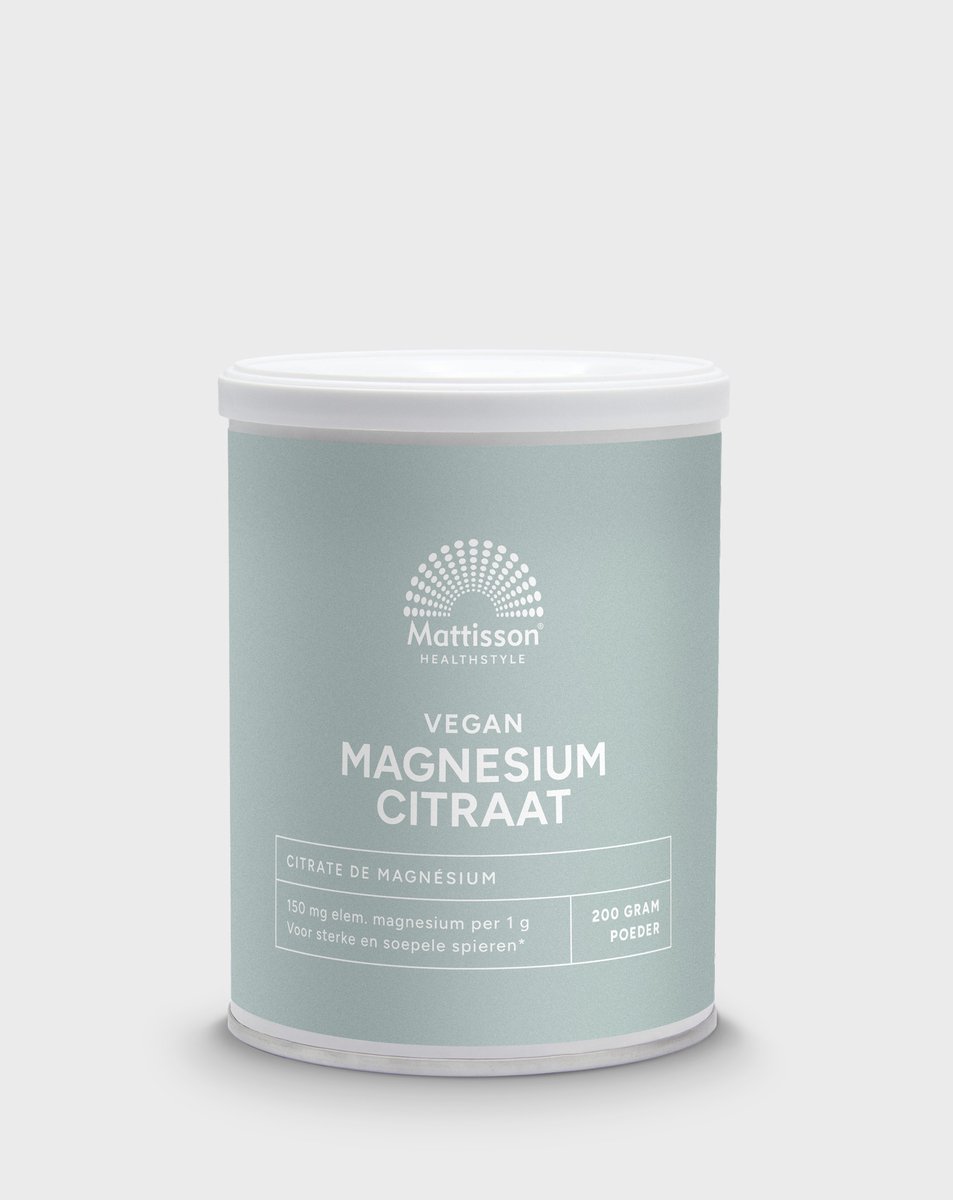Goedkoopste Mattisson - Magnesium Citraat Poeder - 15 Elementair Magnesium - 200 Gram