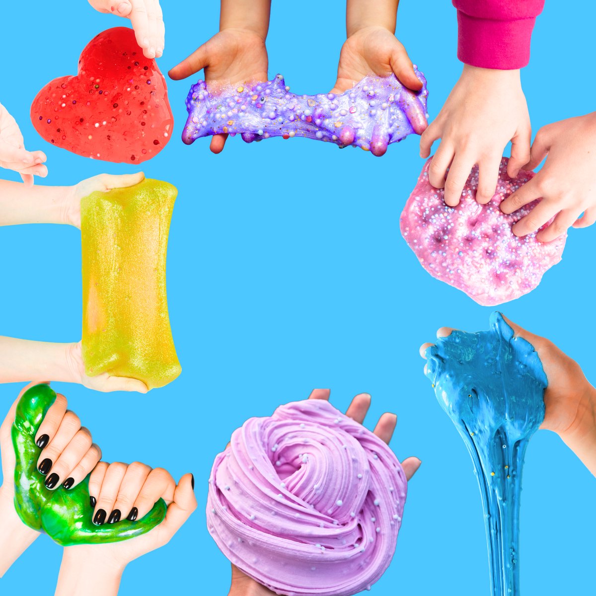 Styma - Slijm Maken - Slime - Slijm - DIY Pakket - Squishy Maker - Slijm Set - Glow in the Dark - Knutselen voor kinderen - Knutsel pakket - Sensorisch - 41 Pcs — afbeelding 9