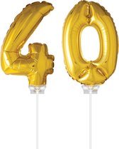 Folie Ballon Goud "40" (40CM)