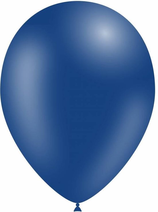 Donkerblauwe Ballonnen 25cm 10 stuks