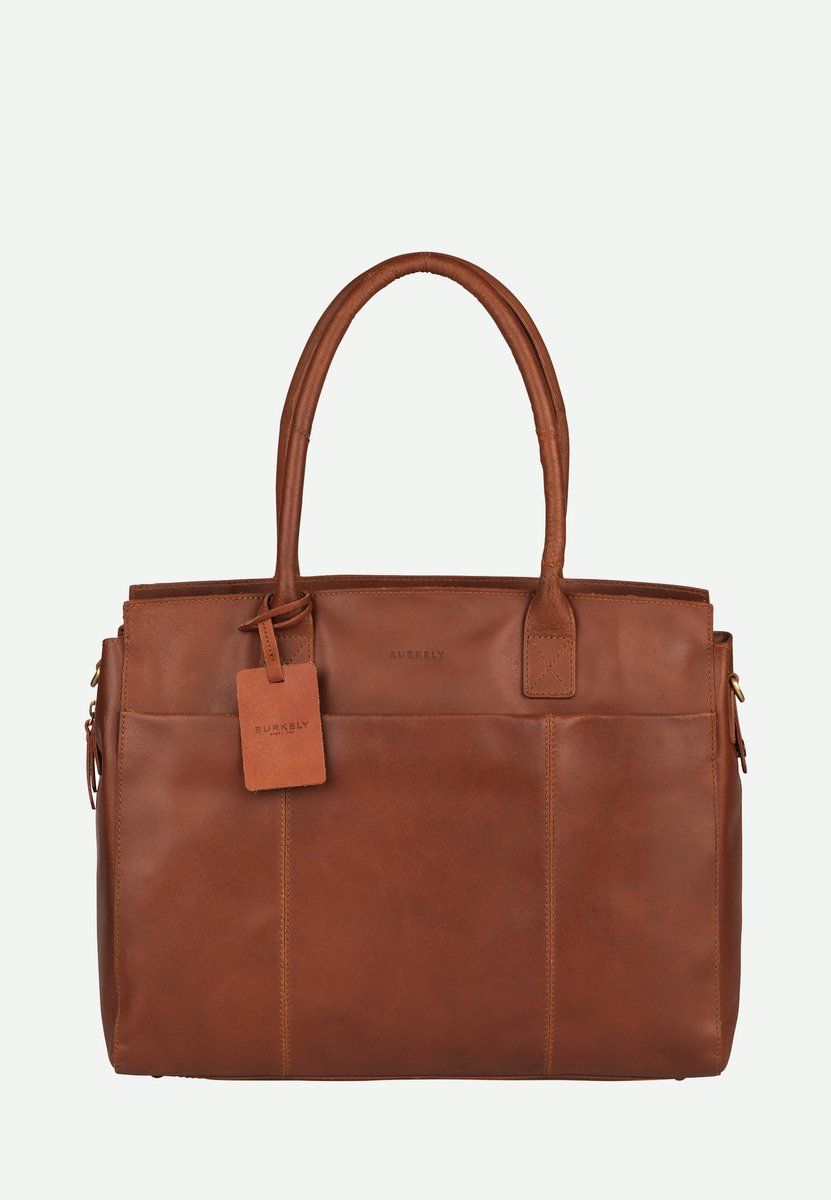 Burkely Vintage Doris Laptopbag - Schoudertas - Cognac