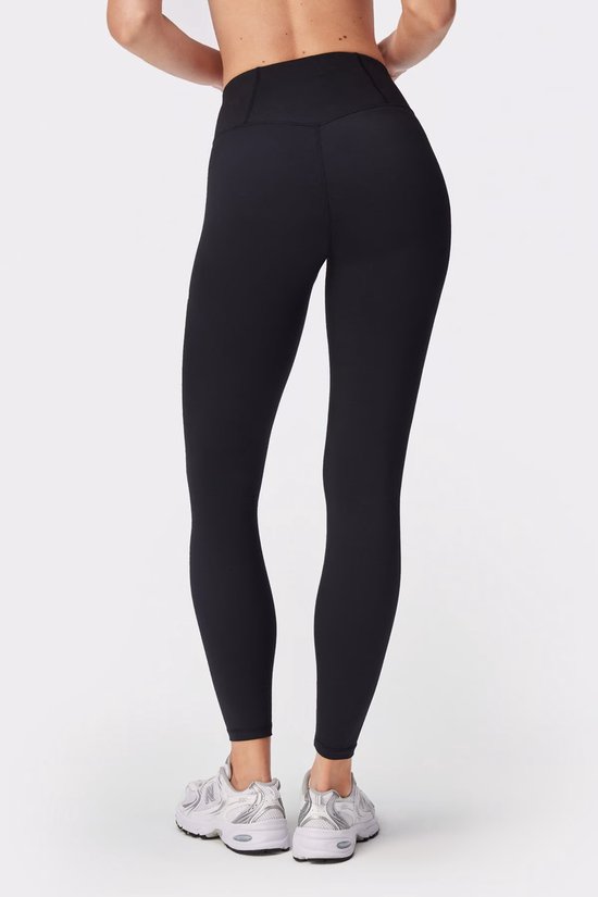 Stronger - Verve HW Tights - Sportlegging - Dames - Zwart - Maat S van Merkloos — afbeelding 2