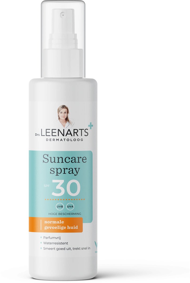 Goedkoopste Drs Leenarts Zonnebrand Spray SPF30 – Gezicht & Lichaam – Parfumvrij – 200ml