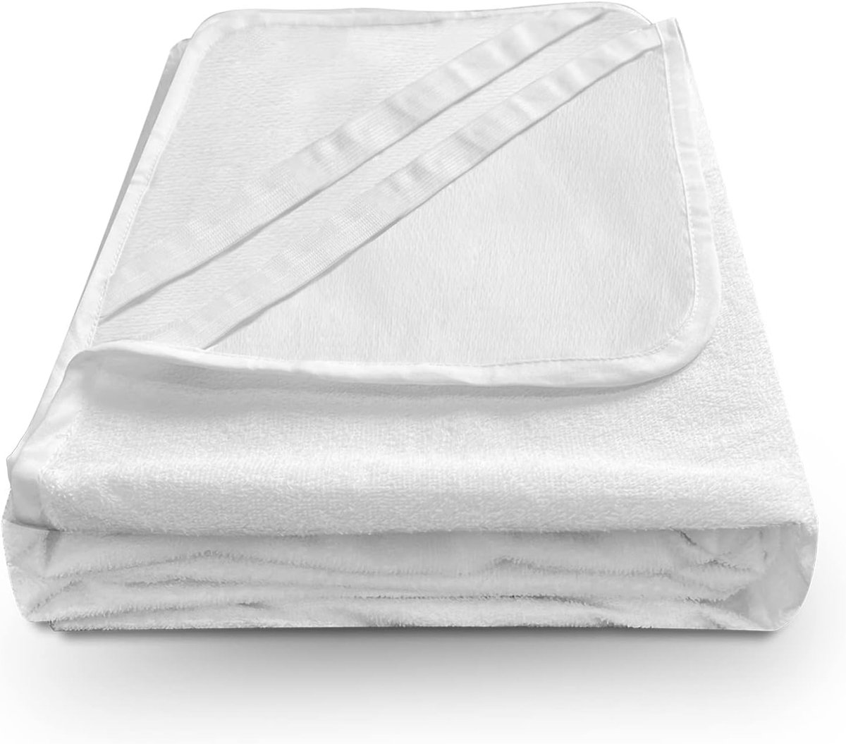 Waterdichte Matrasbeschermer 90x200 cm - Ademend en Antibacterieel - Katoen en Polyester - Perfect voor Allergieën en Incontinentie