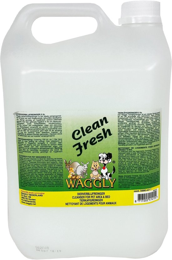 Waggly Clean Fresh 5 ltr