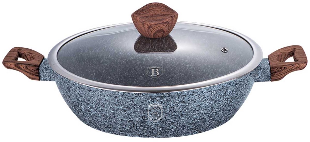 Berlinger Haus Forest Line - Granieten Pan - 28cm - Grijs