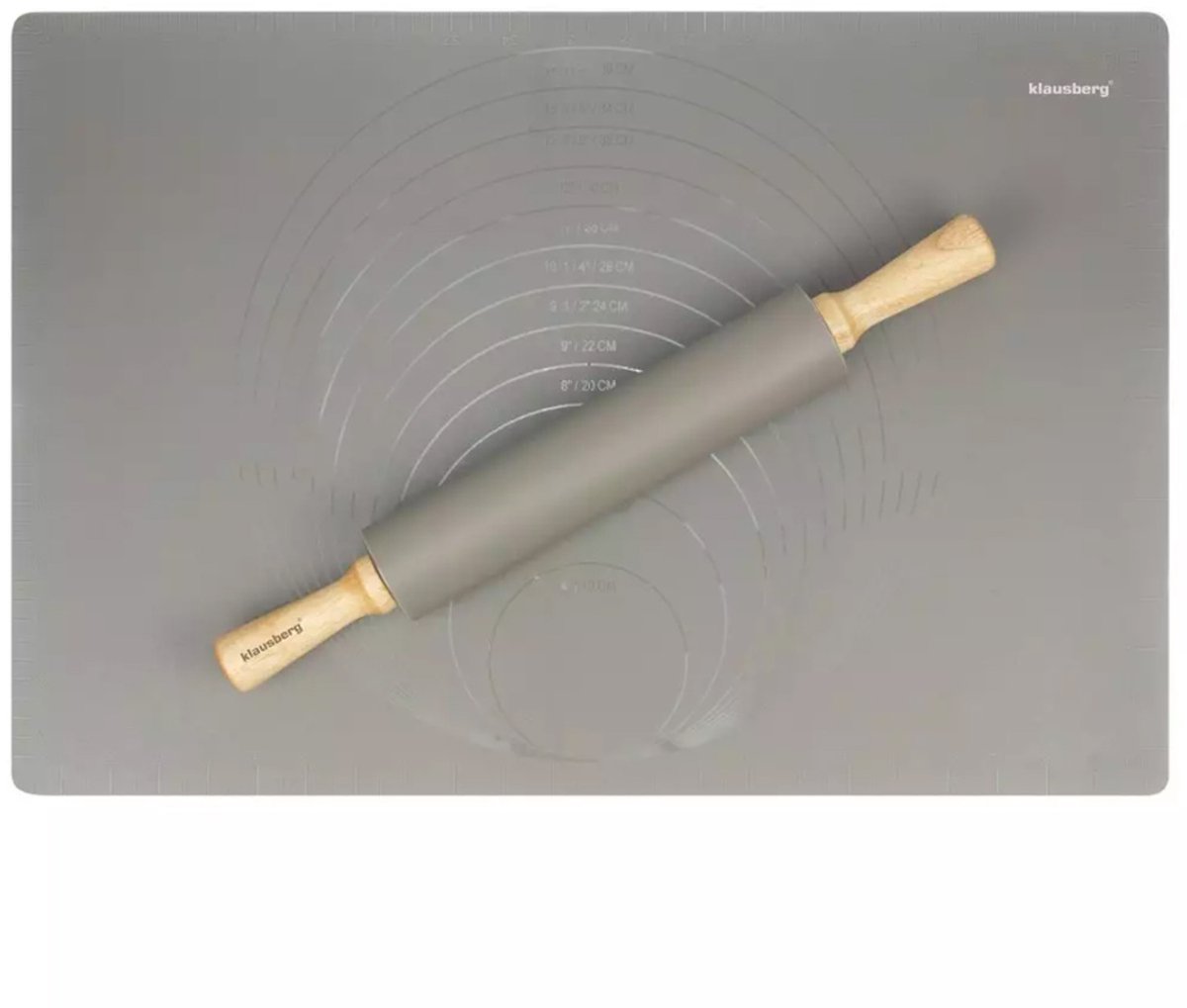 Klausberg KB-7597 - Siliconen Bakset - 60x40cm - Hittebestendig