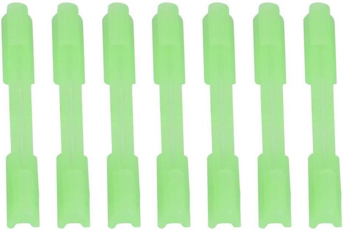 40PCS ABS Plastic Fishing Light Sticks - Easy To Carry - Wide Applicable Fishing Rod Clips - Easy To Use for Night Fishing