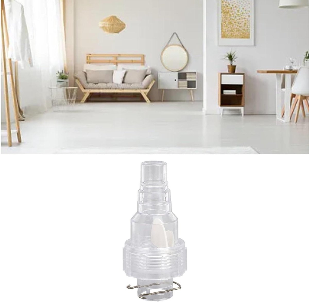 Condensaat Afvoerpijp Terugslagklep DN25 123 MPa Voorkomt Geurreflux PC Airconditioner Afvoerslang Terugslagklep voor Verschillende Airconditioners