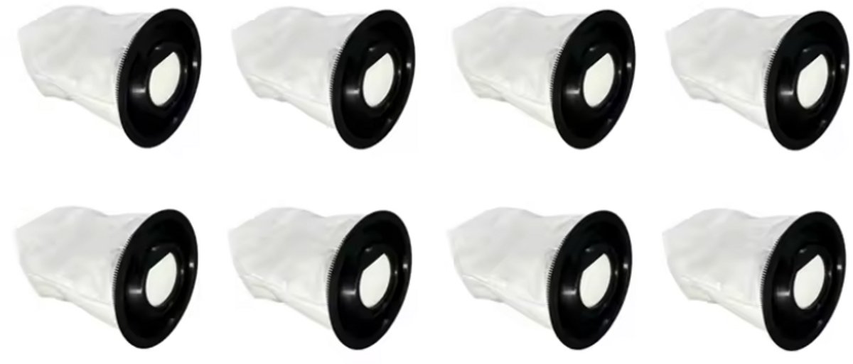 Replacements® filters (8 stuks) geschikt voor Henry Quick Hen 100 en Numatic NQ100 series