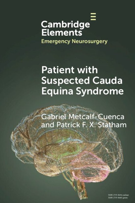 Elements in Emergency Neurosurgery - Patient with Suspected  ... - cover