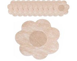 Fako Bijoux® - Tepelstickers - Tepelbedekker - Tepelplakkers - Tepel Stickers - Nipple Covers - Tepel BH - Bloem - 5 Paar - 10 Stuks