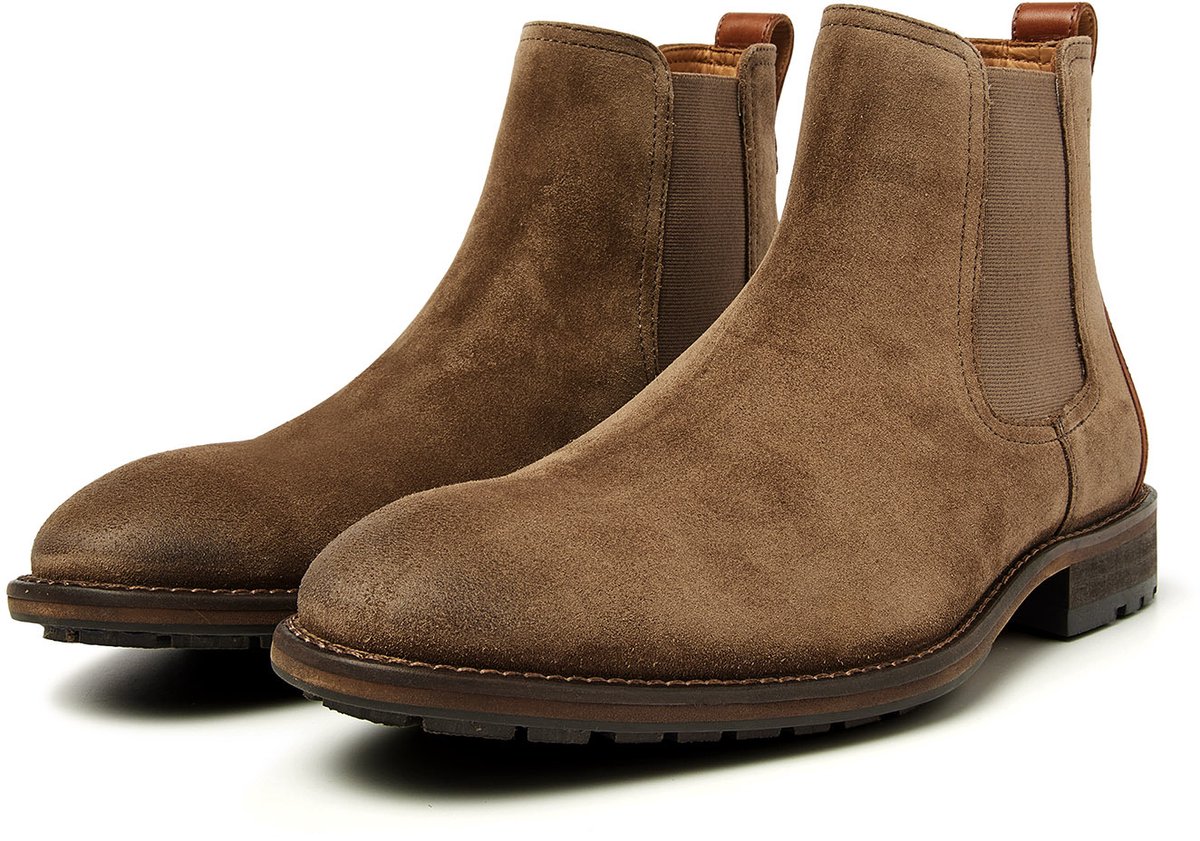 VANLIER - Heren Schoenen Montana - Beige - Maat 43