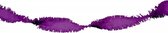 Crêpe guirlandes violettes 6 mètres