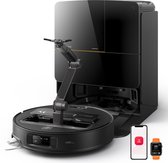 BiOHY Zijborstel Voor Roborock S7 Serie - Set Van 3 Zwarte Borstels