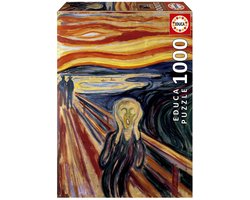 Puzzel Educa 20308 The Scream, Edvard Munch 1000 Onderdelen