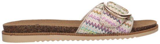 Mustang Dames Slipper Wit/multi | Maat: 37