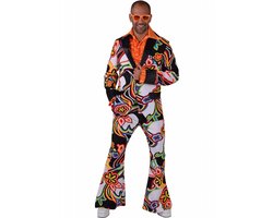 Jaren 80 & 90 Kostuum | Funky Fantasie Soul Jaren 70 | Man | Medium | Carnaval kostuum | Verkleedkleding