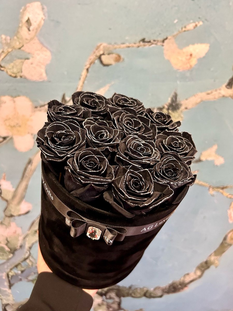 AG Luxurygifts Velvet Flower Box – Rood – Longlife Rozen – Luxe Cadeau voor Valentijn, Moederdag & Speciale Gelegenheden