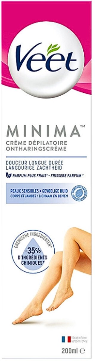 Veet - Minima - Ontharingscrème - Normale Huid - 200ml - 1 stuk