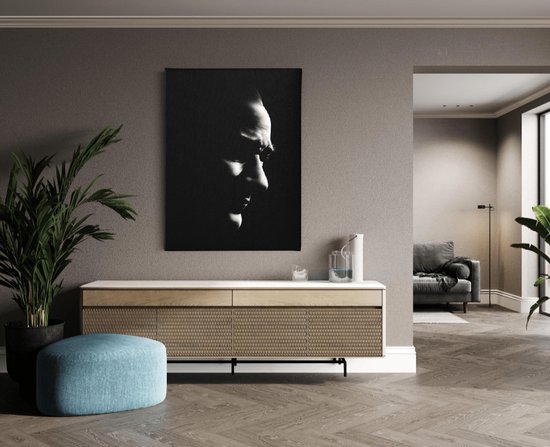 Peinture sur toile - Atatürk - Silhouette - 120x80x2 cm