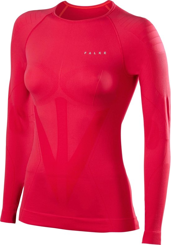 FALKE Warm Dames Longsleeved Shirt Tight Fit 39111 - XS - Rood