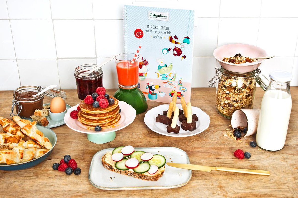 Lilliputiens Receptenboek - Mijn eerste ontbijt (NL)