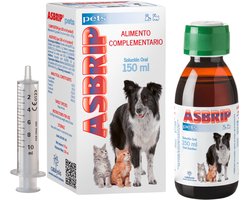 Asbrip Pets 150ml – Natuurlijke verzorging voor een comfortabele ademhaling bij honden en katten