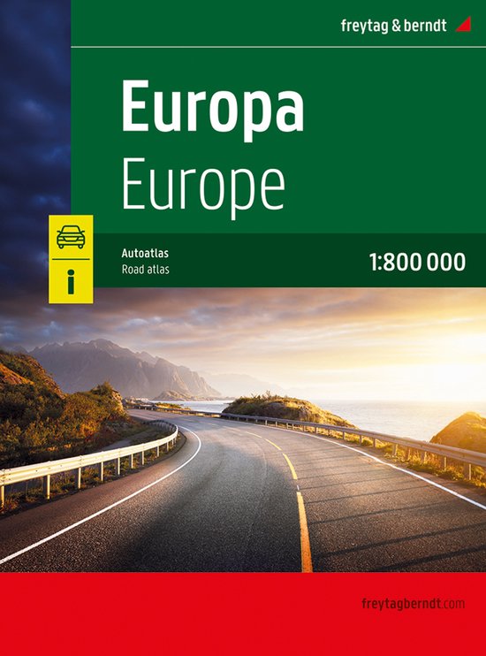 F&B - Europa, Autoatlas 1:800.000 - cover