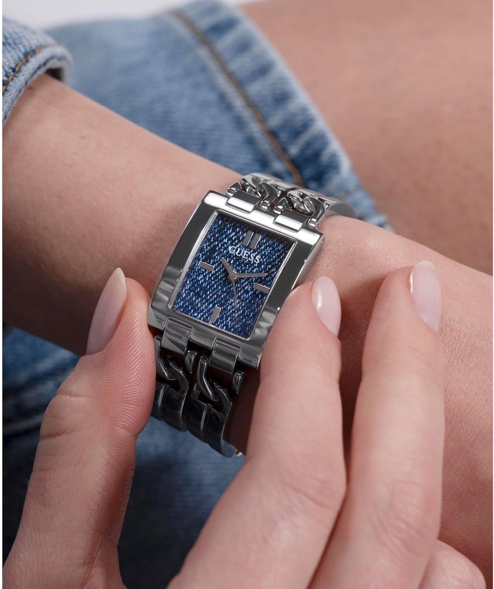 Guess Mod Id GW0807L1 Horloge - Staal - Zilverkleurig - Ø 26.5 mm