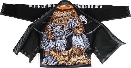 GI JJB ENFANT Taille M3 | Jiu-jitsu Brazilian | Kimono | BJJ | GI | Graplin | MMA | DES GAMINS | Arts martiaux | Noir | Barong | Arts martiaux