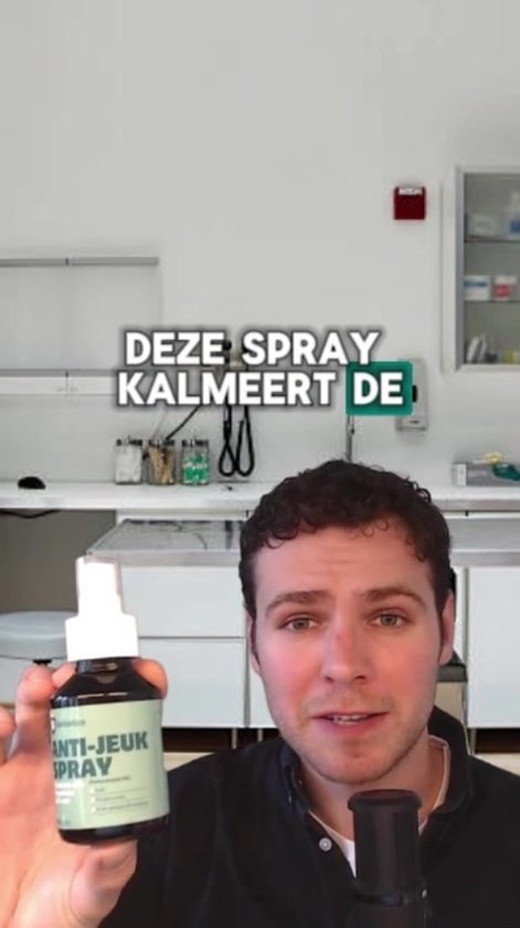 Pure Bob Anti-Jeuk spray hond - 100 ml - aloë vera en zink