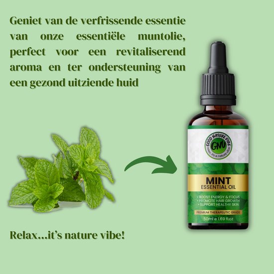 Huile de menthe poivre - Huile de menthe - Huile essentielle - Diffuseur  Huiles... | bol