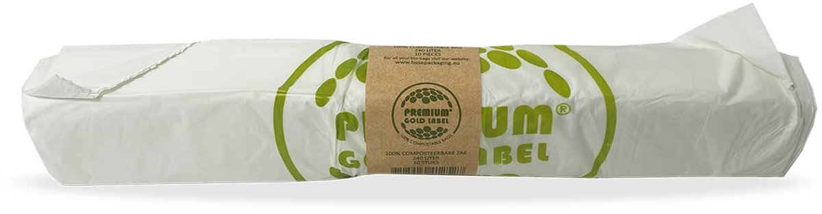 Compostbag GFT zakken - 10 zakken van 240 liter biozak voor in container - gft afvalzak