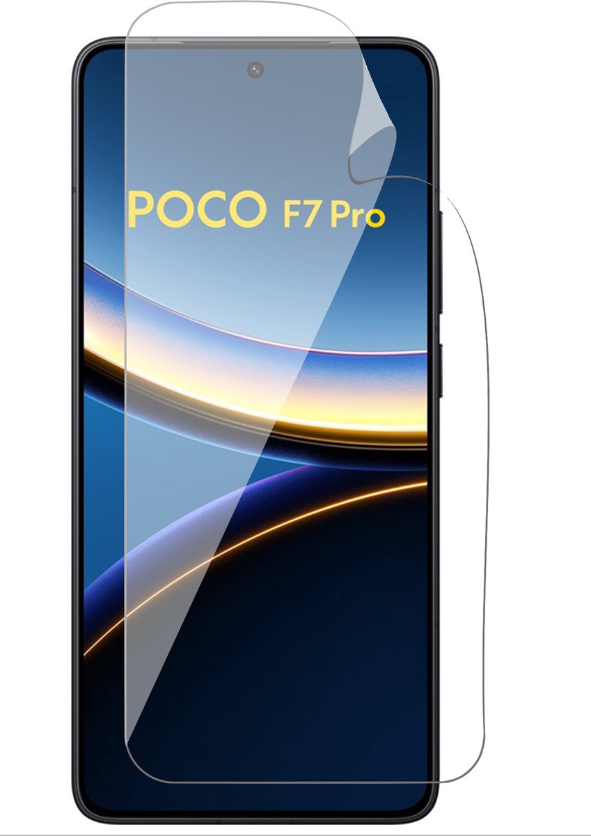 Screenprotector geschikt voor Xiaomi Poco F7 Pro - 1x FlexGuard Screen Protector