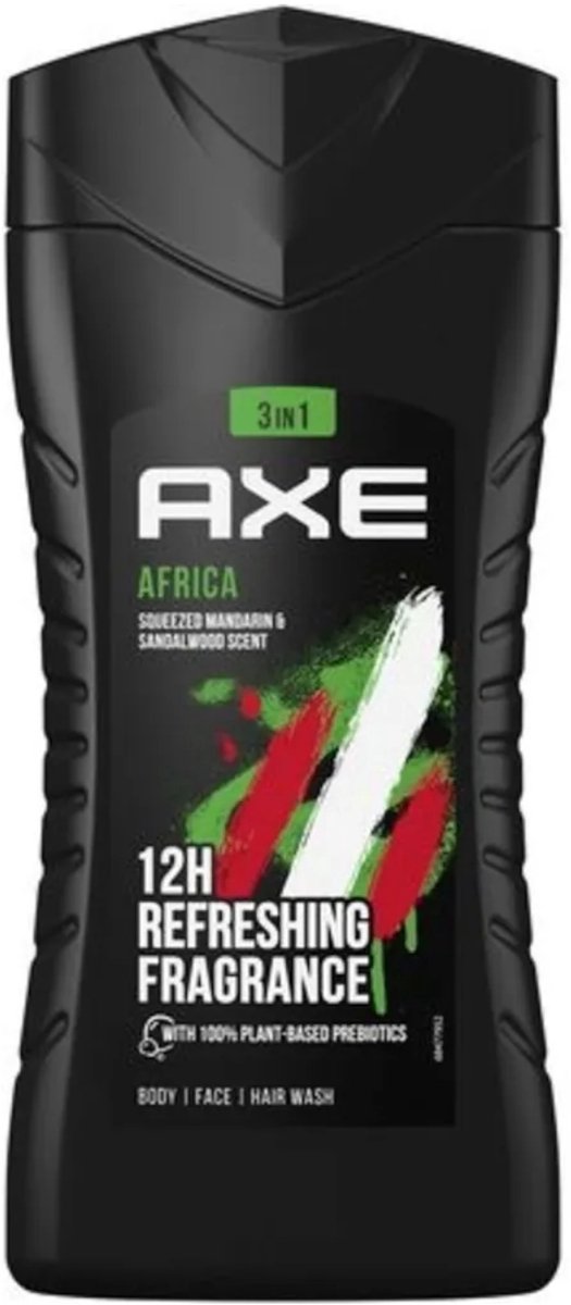 Goedkoopste Axe Douchegel - 400ml - africa - energy boost