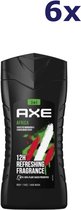 Bol.com 6x Axe Douchegel - 400ml - africa - energy boost aanbieding