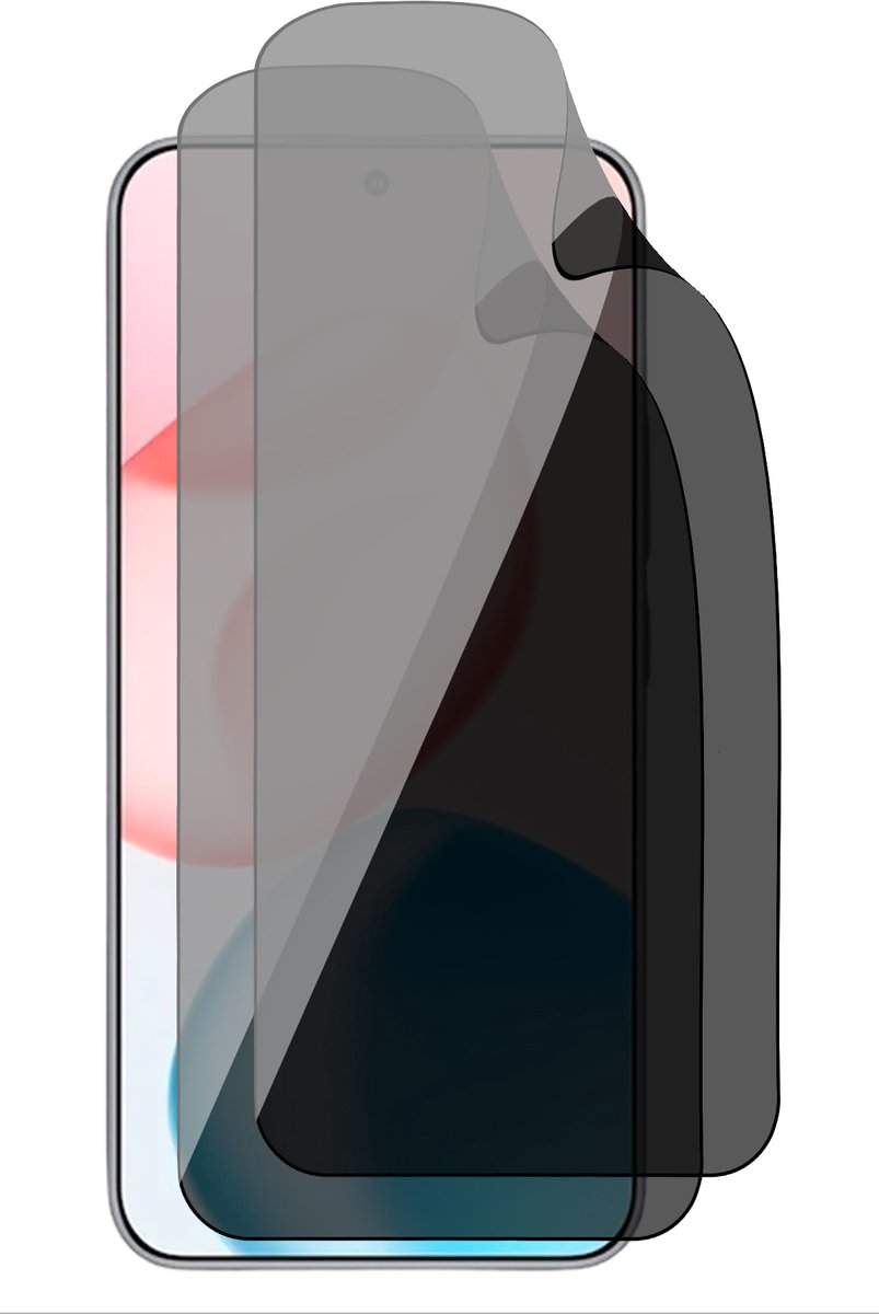 Privacy Screenprotector geschikt voor Honor 400 - 2x FlexGuard Screen Protector