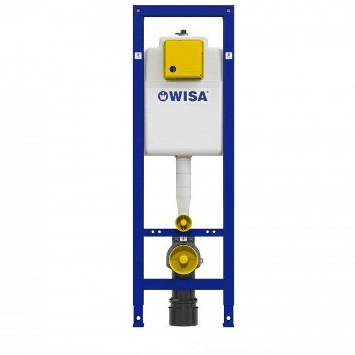 Wisa XS Inbouwreservoir - 118x38cm - frontbediening
