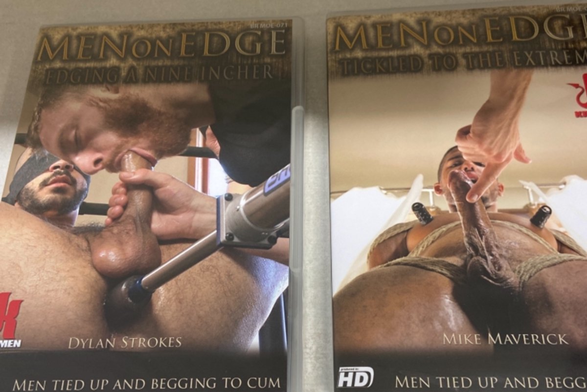 Dvd Men On Edge 9 Titles Pack - 9 Verschillende dvds Keiharde Homos