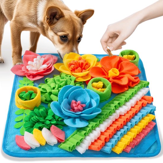 Beeztees Puppy Sniffy Snuffelmat - Hondenspeelgoed - 22x22x4 cm Beeztees