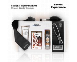 BRUMA XPERIENCE - ZOETE AMERIKAANSE TAART VERLEIDINGSKIT MET ORGASMEVERSTERKER | EROTISCHE GESCHENKSETS | BONDAGE | CADEAU VOOR MANNEN | CADEAU VOOR KOPPELS | CADEAU VOOR VROUWEN