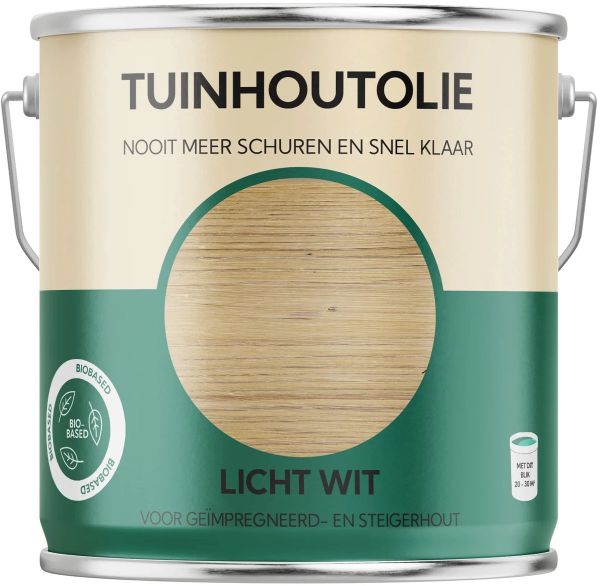 Tuinhout Olie - Licht Wit-2500ml