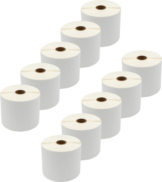 DULA Dymo-kompatible Etiketten, Weiß, 1976411, 2112283, Duurzame smalle Adressetiketten, 5 Rollen, 25 x 54 mm, 160 Etiketten pro Rolle DULA Dymo-kompatible Etiketten, Weiß, 1976411, 2112283, Duurzame smalle Adressetiketten, 5 Rollen, 25 x 54 mm, 160 Etiketten pro Rolle